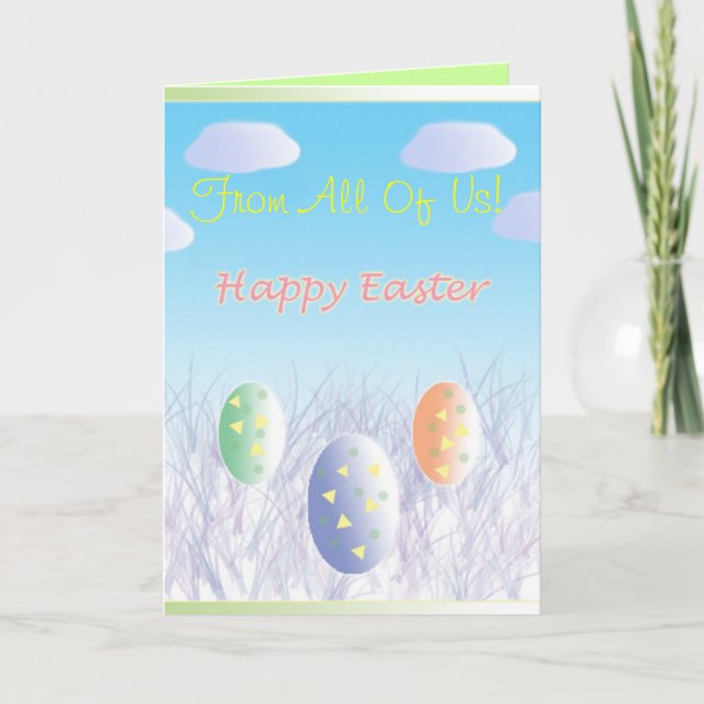 Grußkarte Feiertagskarte (Vorderseite)