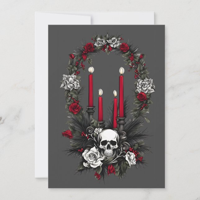 Grußkarte Feiertagskarte (Vorderseite)