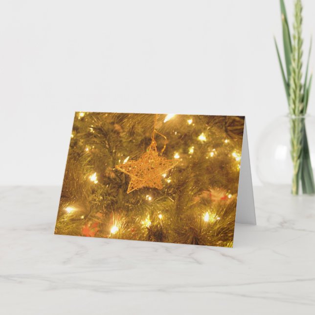 Grußkarte Feiertagskarte (Vorderseite)