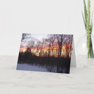 Grußkarte Feiertagskarte