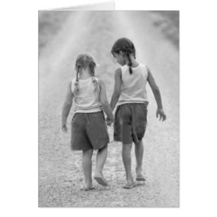 Grußkarte - Freundinnen