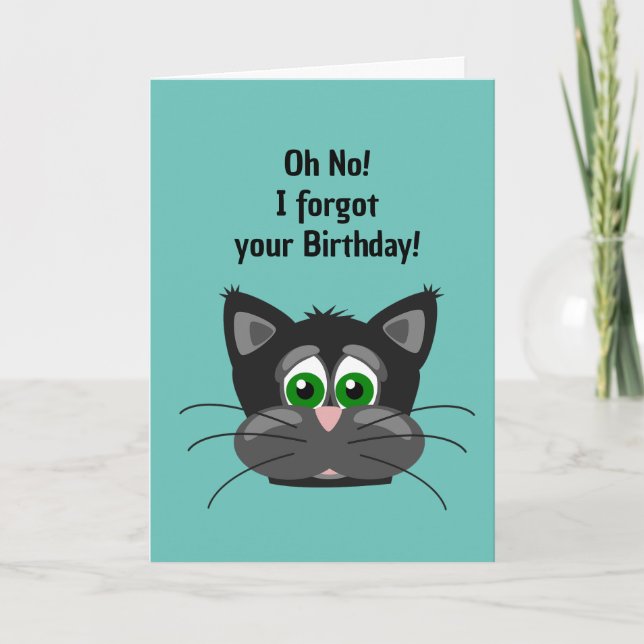 Grußkarte für Cat Design Feiertagskarte (Vorderseite)
