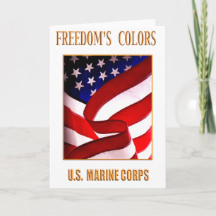 Grußkarte für das Marine Corps Karte