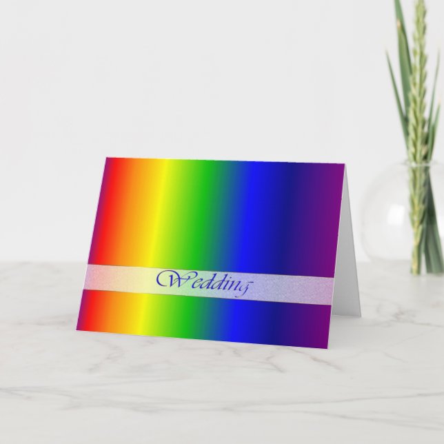 Grußkarte für den Hochzeitsturm Karte (Vorderseite)