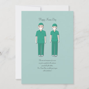 Grußkarte für den schönen Krankenpflegetag
