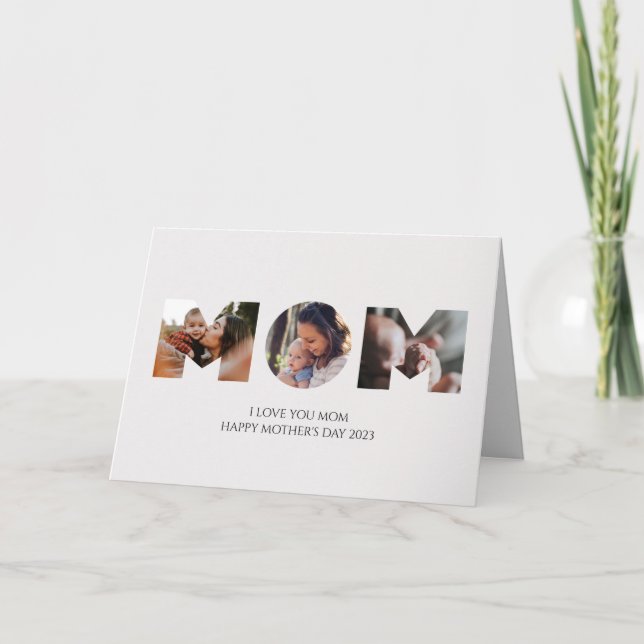 Grußkarte für die MAMA "Happy Mthers Day" Karte (Vorderseite)