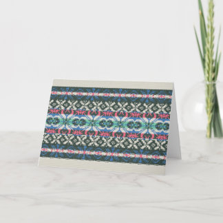 Grußkarte für die Urlaubssaison Karte