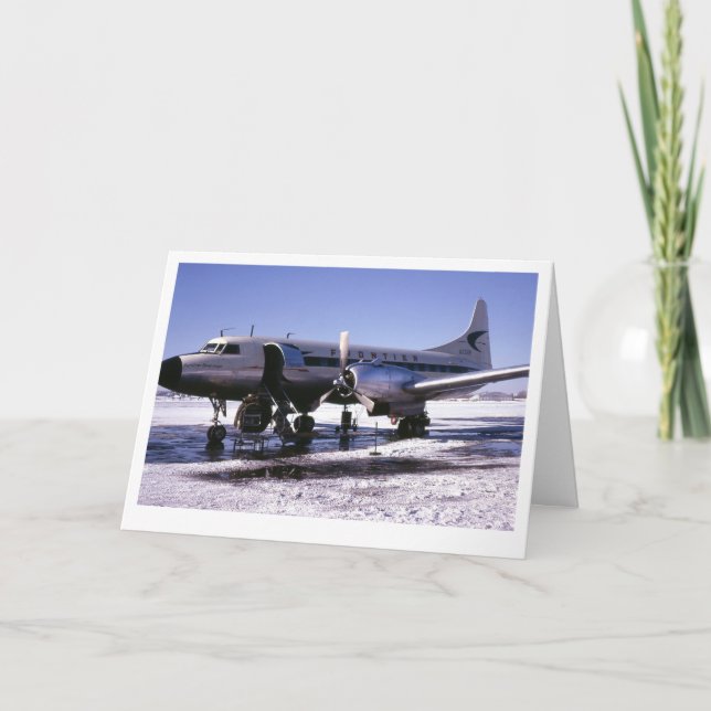 Grußkarte für Flugzeuge Karte (Vorderseite)