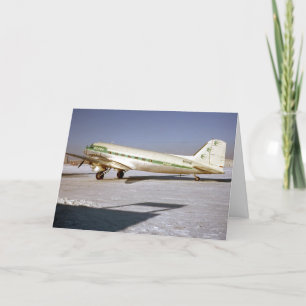 Grußkarte für Flugzeuge Karte