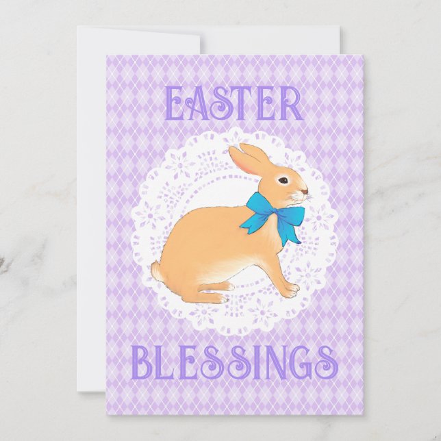 Grußkarte für glückliche Ostersegmente Einladung (Vorderseite)