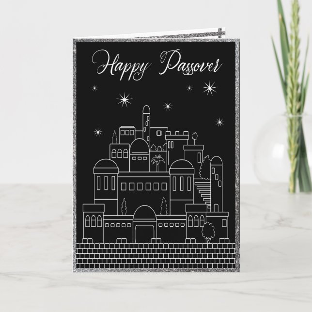 Grußkarte für Happy Passover Dankeskarte (Vorderseite)