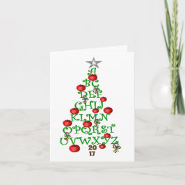 Grußkarte für Lehrer Feiertagskarte