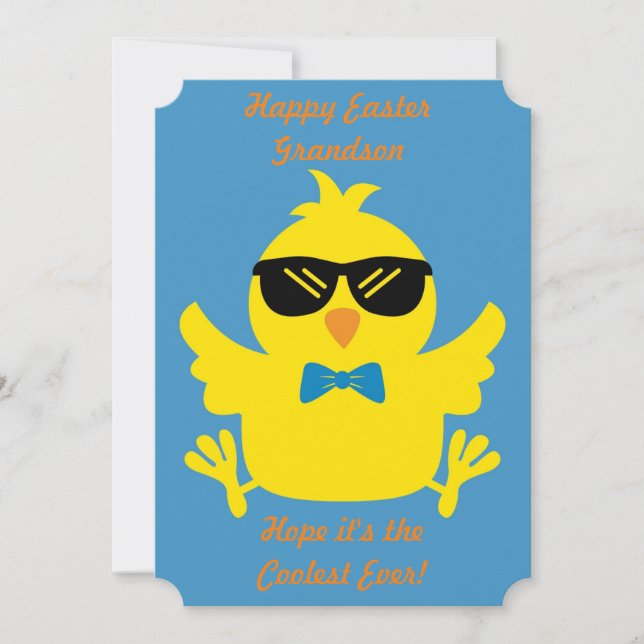 Grußkarte für Ostergrandson (Vorderseite)