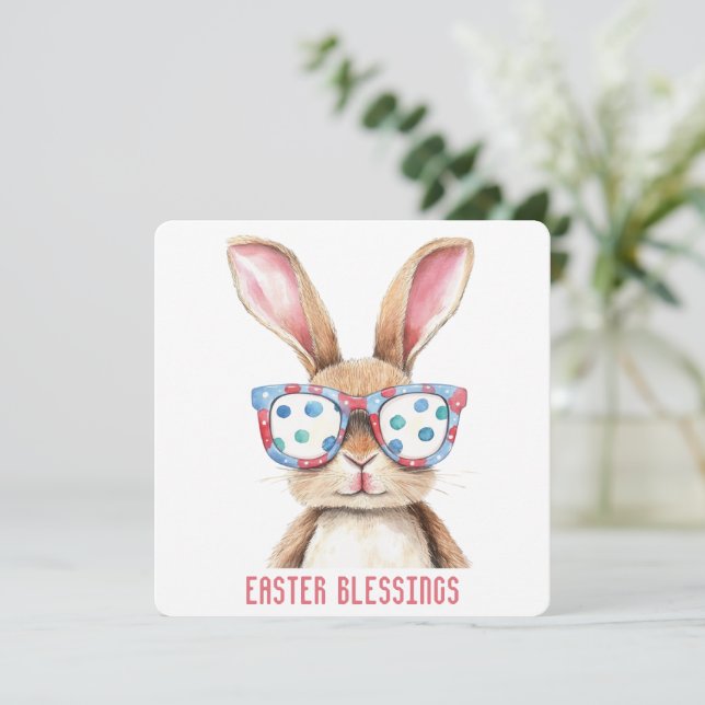 Grußkarte für Ostern Dankeskarte (Stehend Vorderseite)