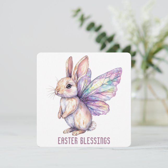 Grußkarte für Ostern Dankeskarte (Stehend Vorderseite)