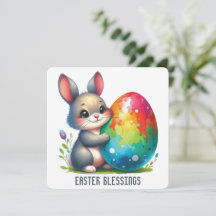 Grußkarte für Ostern