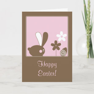 Grußkarte für Ostern Feiertagskarte