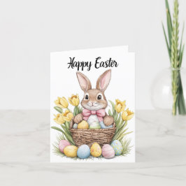 Grußkarte für Ostern Feiertagskarte
