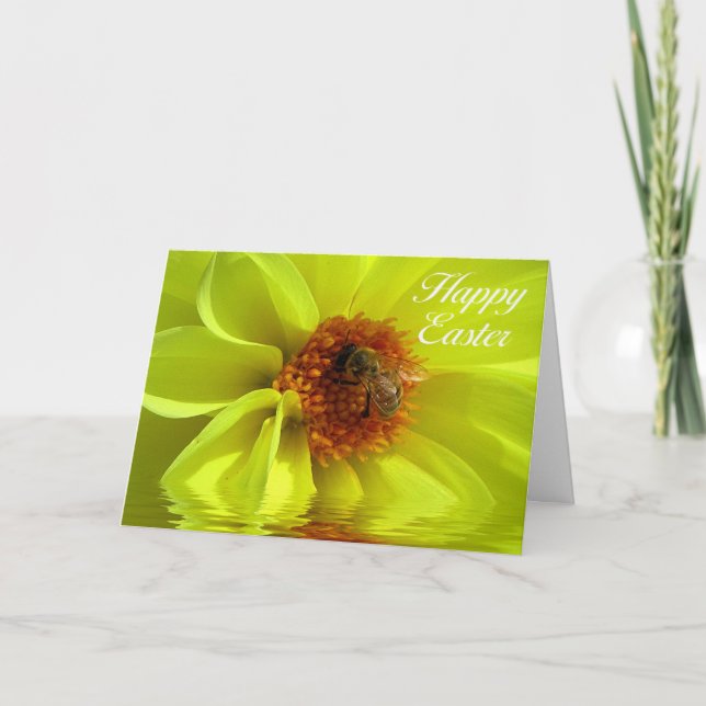 Grußkarte für Ostern Feiertagskarte (Vorderseite)