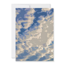 Grußkarte für Pennsylvania Cloud