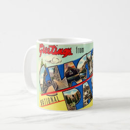 Grußkarte Glacier Park Kaffeetasse