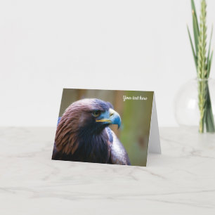 Grußkarte Golden Eagle Karte