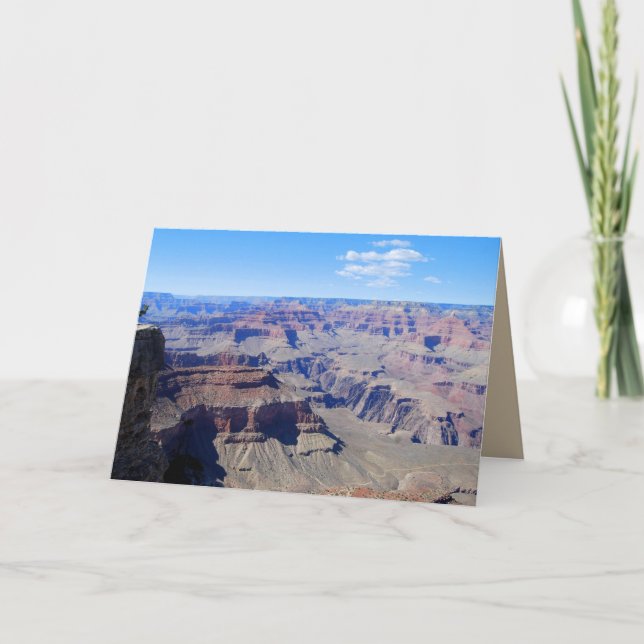 Grußkarte Grand Canyon Karte (Vorderseite)