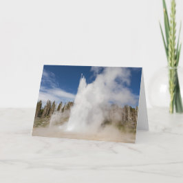 Grußkarte Grand Geyser Karte