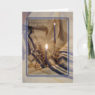 Grußkarte - Happy Chanukah Feiertagskarte