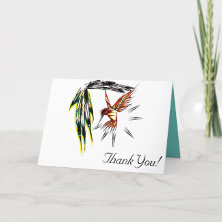 Grußkarte Hummingbird Karte