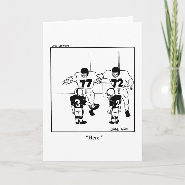 Grußkarte Karte (Vorderseite)