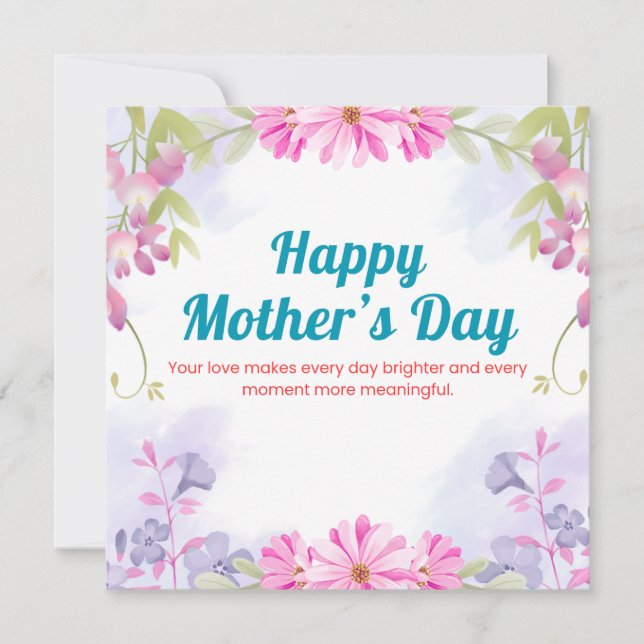 Grußkarte Karte (Vorderseite)