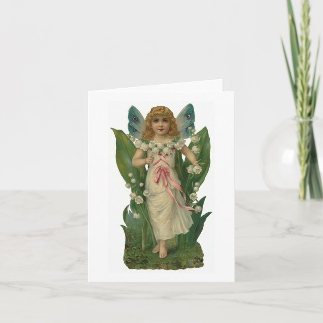 Grußkarte "Lily of the Valley" Karte (Vorderseite)