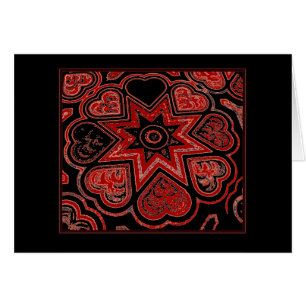 Grußkarte "Mein Herz"