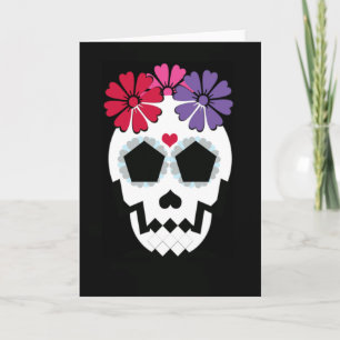 Grußkarte mit Blume Karte