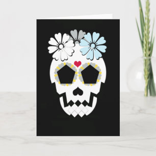 Grußkarte mit Blume Karte