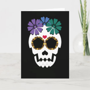 Grußkarte mit Blume Karte