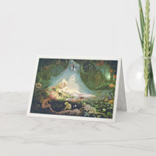 Grußkarte mit John Simmons Painting Karte