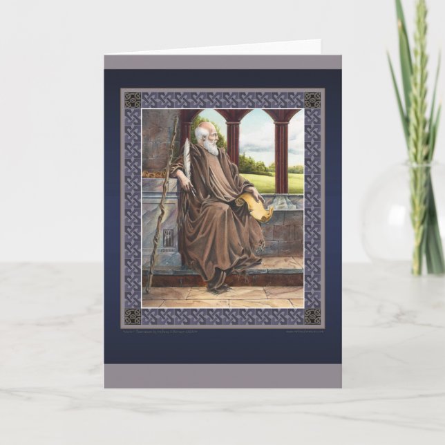 Grußkarte Nascien Karte (Vorderseite)