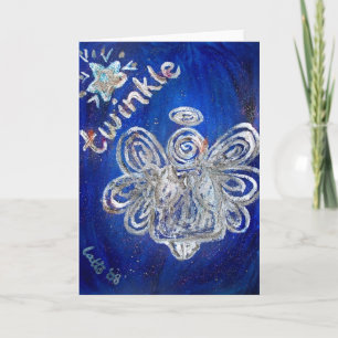 Grußkarte oder Note Card Feiertagskarte