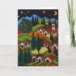 Grußkarte Orvieto Karte