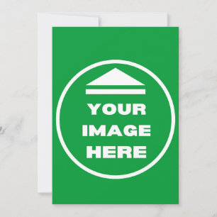 Grußkarte - Personalisiert - Bild hinzufügen / Tex Dankeskarte