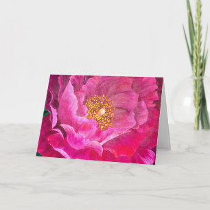 Grußkarte Pink Cactus Rose Karte
