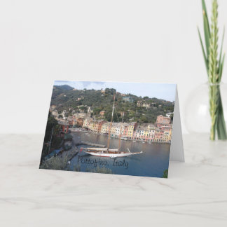 Grußkarte - Portofino, Italien Karte