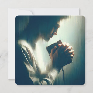 Grußkarte "Prayerful Moments" Karte