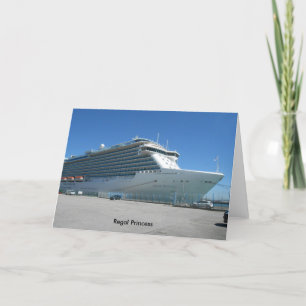 Grußkarte Regal Princess Karte