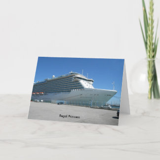 Grußkarte Regal Princess Karte