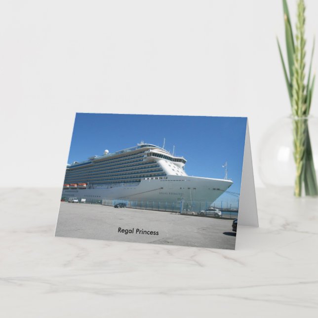 Grußkarte Regal Princess Karte (Vorderseite)