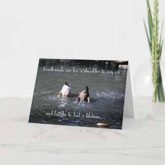 Grußkarte - Spaß der Freundschaft Karte