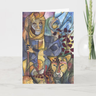 Grußkarte: "Spirit Tracker" Karte